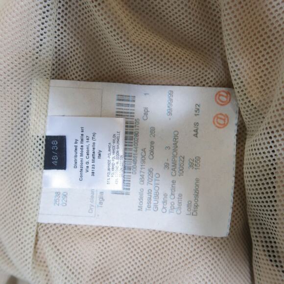 CALVIN KLEIN COLLECTION Spring 2015 Runway 38 Blush Nude Tan Bomber Jacket - Picture 10 of 10